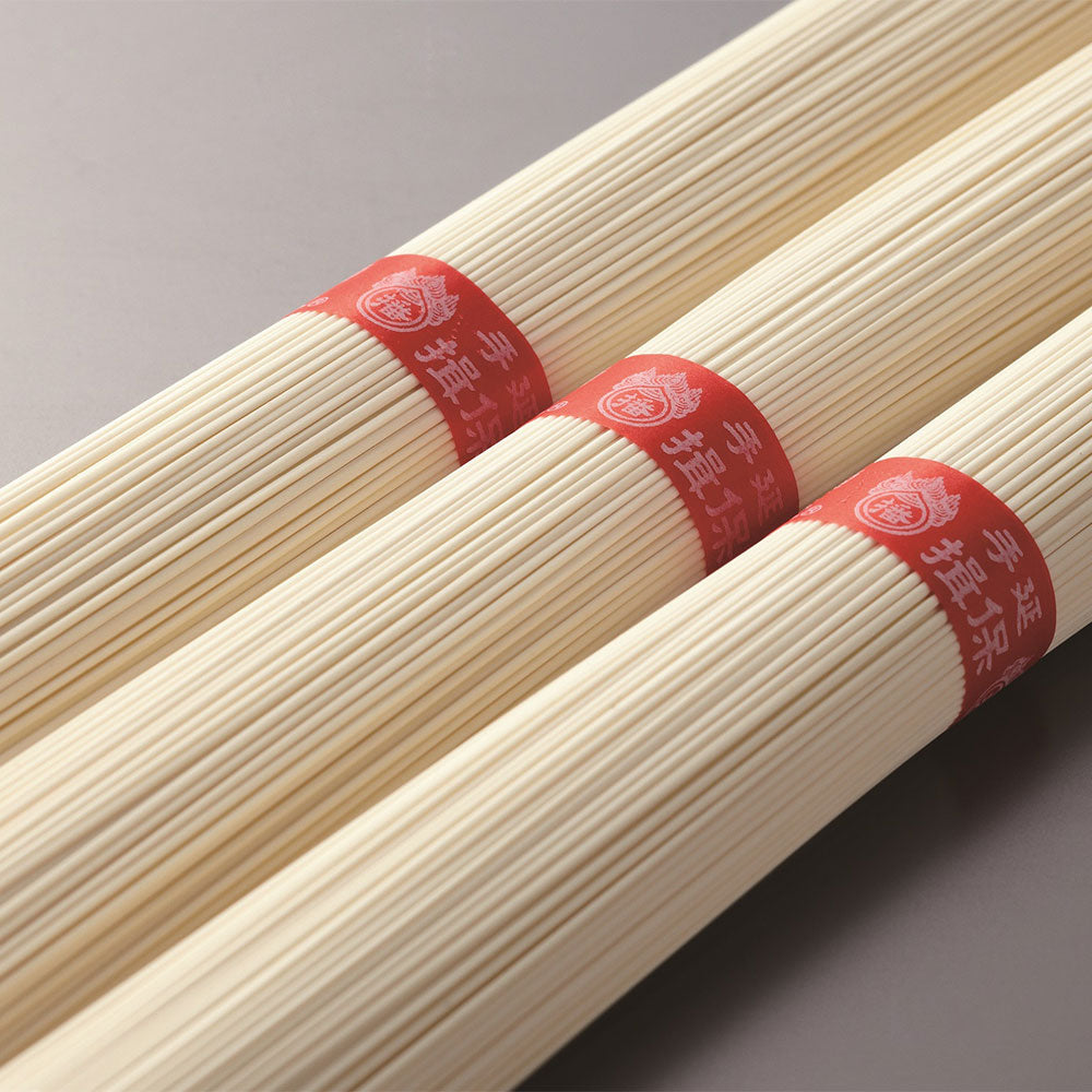 手延そうめん 揖保乃糸 上級品/赤帯 300g×10袋